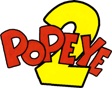 Popeye 2 logo for ZX Spectrum